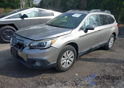2016 Subaru Outback 2.5I Premium z USA, uszkodzony, nr VIN 4S4BSACC4G3291895